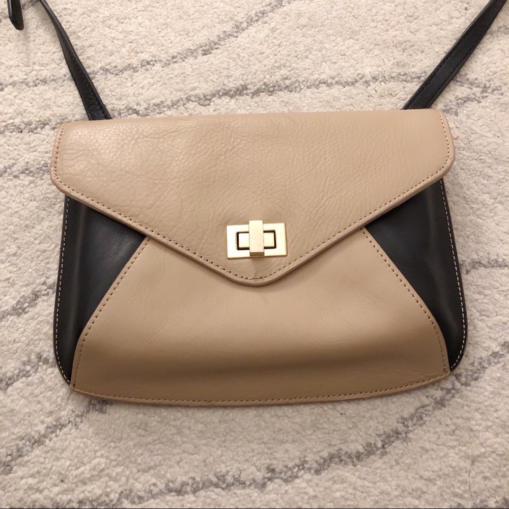 Talbots Leather Envelope Crossbody Bag - Picture 3 of 7